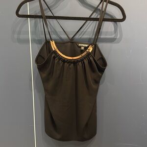 Express black tank top